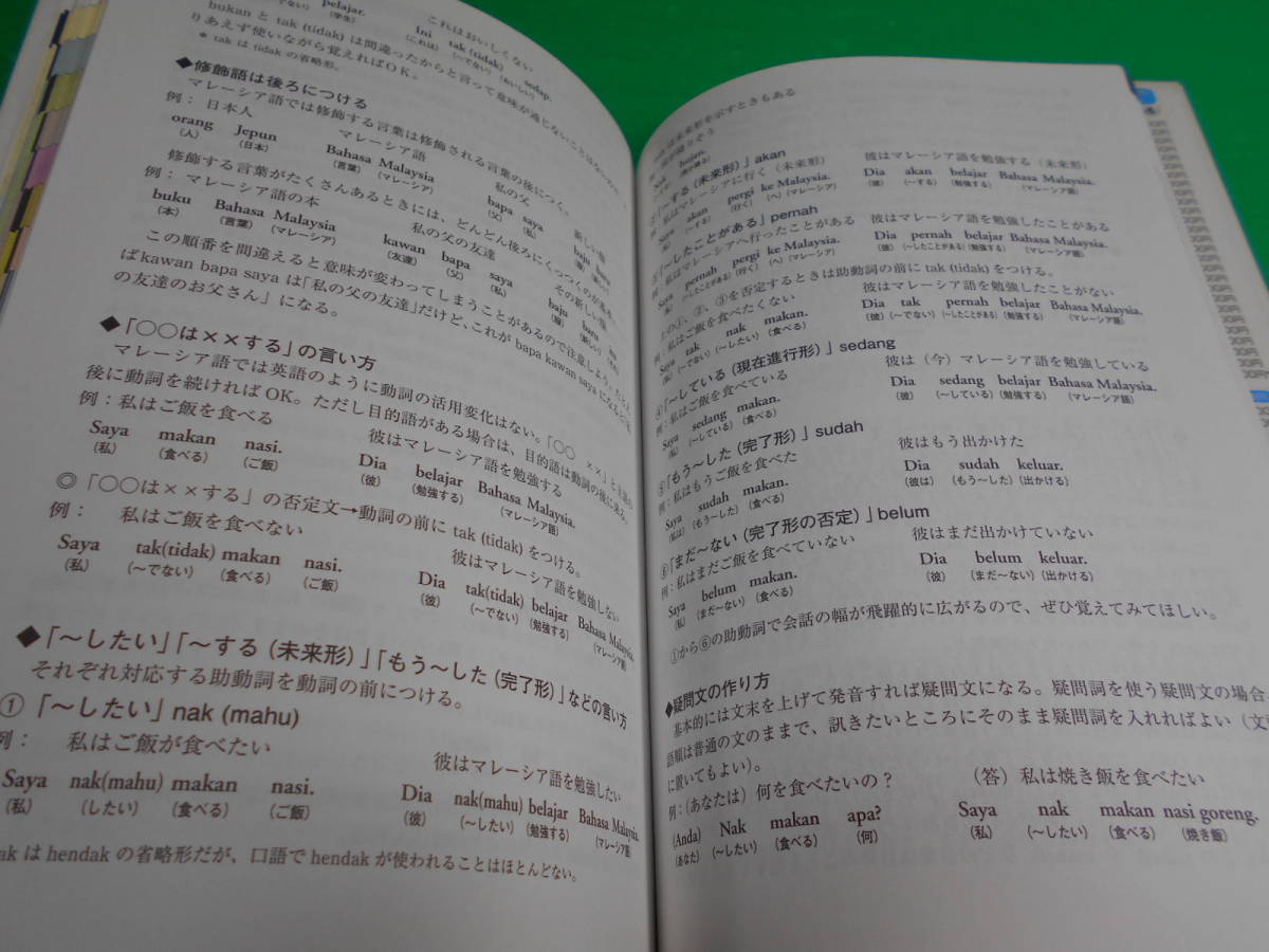 旅の指さし会話帳 15 『マレーシア(マレーシア語)』　第2版 著：戸加里康子 2010年第2版1刷 発行：情報センター出版　送料：180円_画像8