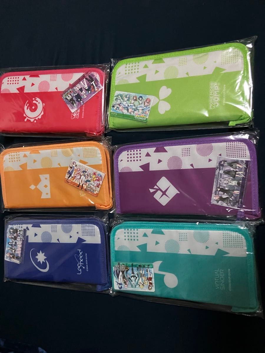 チュウニズム プロセカ グッズキャンペーン Aime マルチケース全 チュウニズム プロセカ グッズキャンペーン Aime マルチケース全