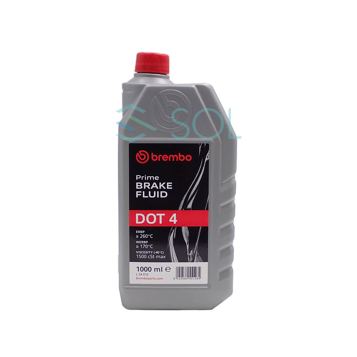 brembo DOT4規格使用車全般 ブレーキフルード DOT4 7本 1000mL 1.0L 出荷締切18時 ブレンボ ブレーキオイル L54010_画像2