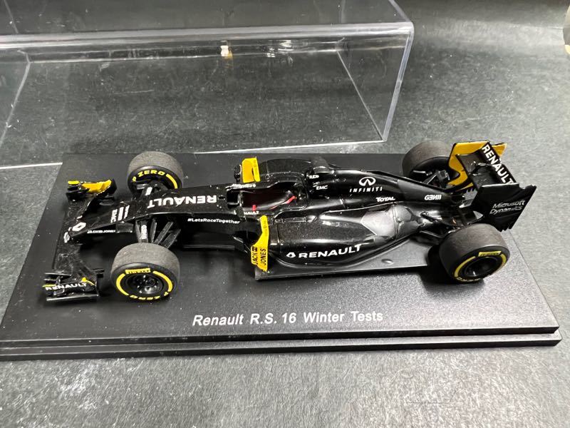 ルノー別注　SPARK スパーク 1/43 7711782207 ルノー R.S.16 ウインターテスト_画像3