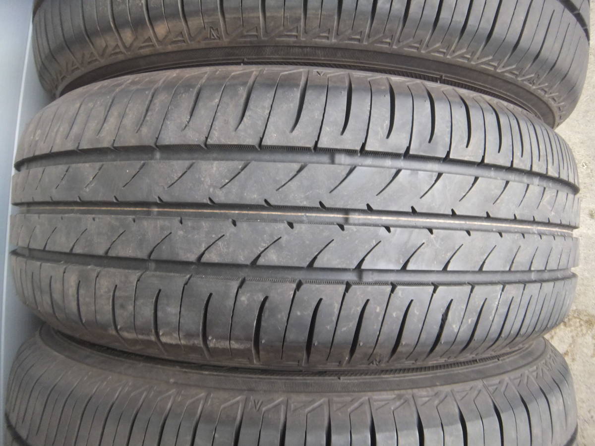 【2023年製☆8.5～9分山】185/60R15 TOYO NANOENERGY3 PLUS☆4本セット 40127 検)フィット アクア シエンタ アクシオ スペイド シャトル_画像6