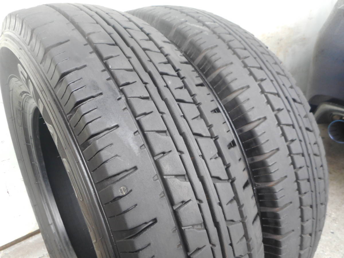 バリ山　2022年製　ダンロップ　エナセーブVAN01　195/80R15　107/105L　LT　2本セット_画像4