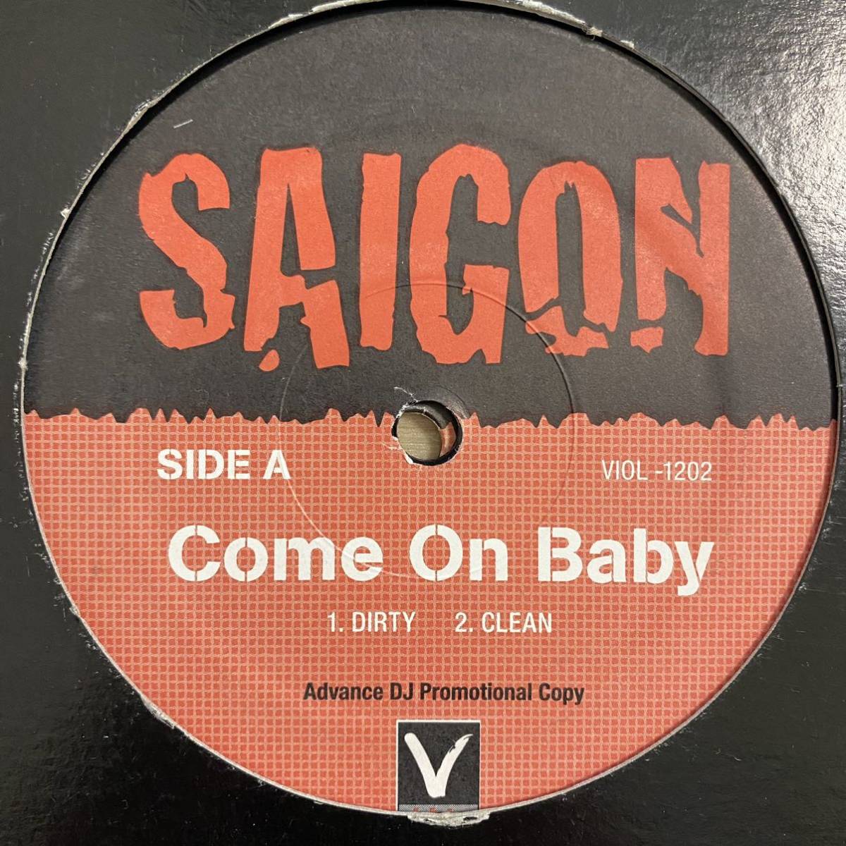 【同盤2枚セット】 Saigon Feat. Jay-Z - Come On Baby / US 12’ レコード / サイゴン Just Blazeの画像1