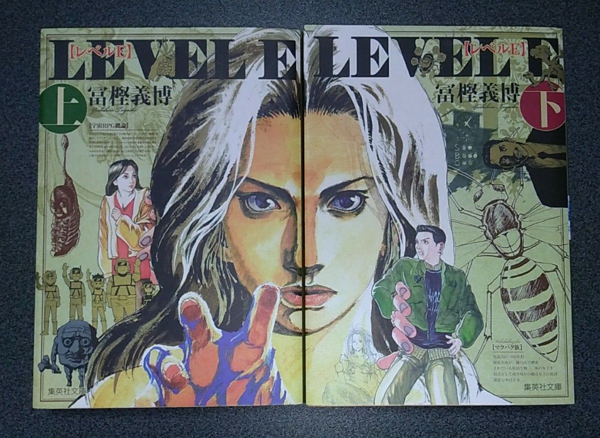 レベルE てんで性悪キューピッド 文庫版 全巻セット 冨樫義博 レベルE てんで性悪キューピッド 文庫版 全巻セット 冨樫義博