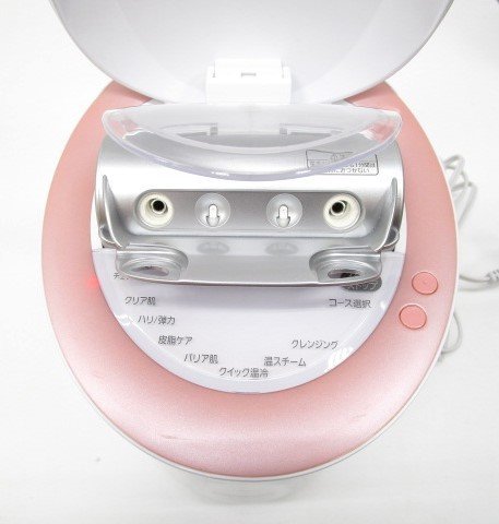 [ same day shipping ]* electrification OK*Panasonic Panasonic nano care steamer EH-CSA98-P pink 2017 year made W temperature cold Esthe beauty vessel face care 331