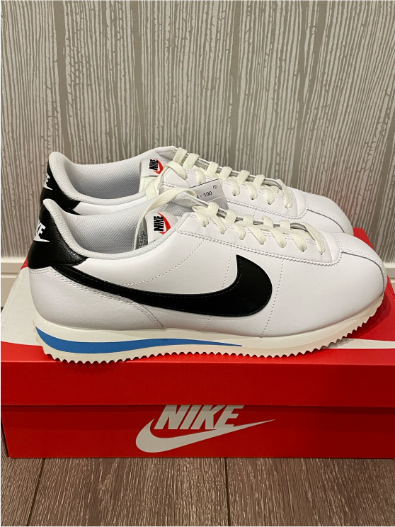 US9 27cm NIKE CORTEZ　コルテッツ DM4044 100 ナイキ エアフォース ワン フォレストガンプ　parra FTC Lagoon_画像4