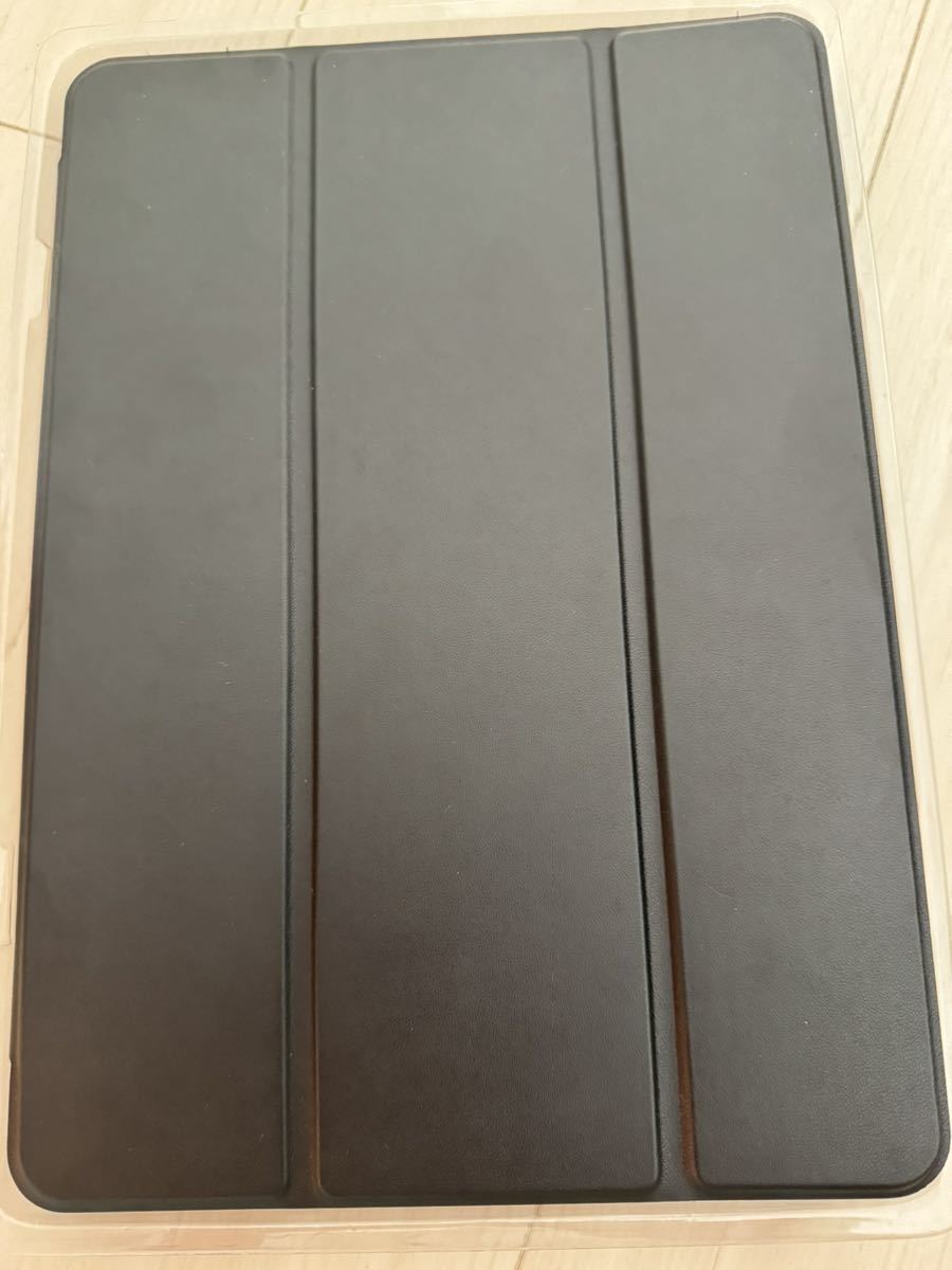 エレコム iPad 10.2 第9/8/7世代 (2021/2020/2019年) ケース オートスリープ対応 手帳型 背面クリア 2アングル 超衝撃吸収ケース ブラックの画像3