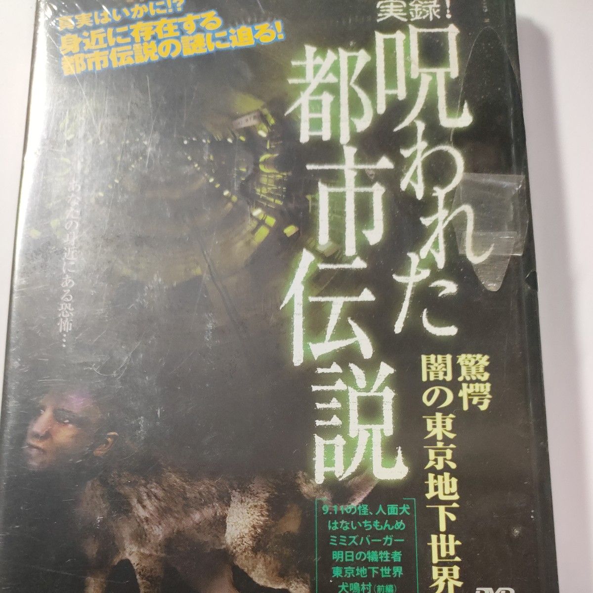 DVD 実録 呪われた都市伝説 驚愕 闇の東京地下世界dvd