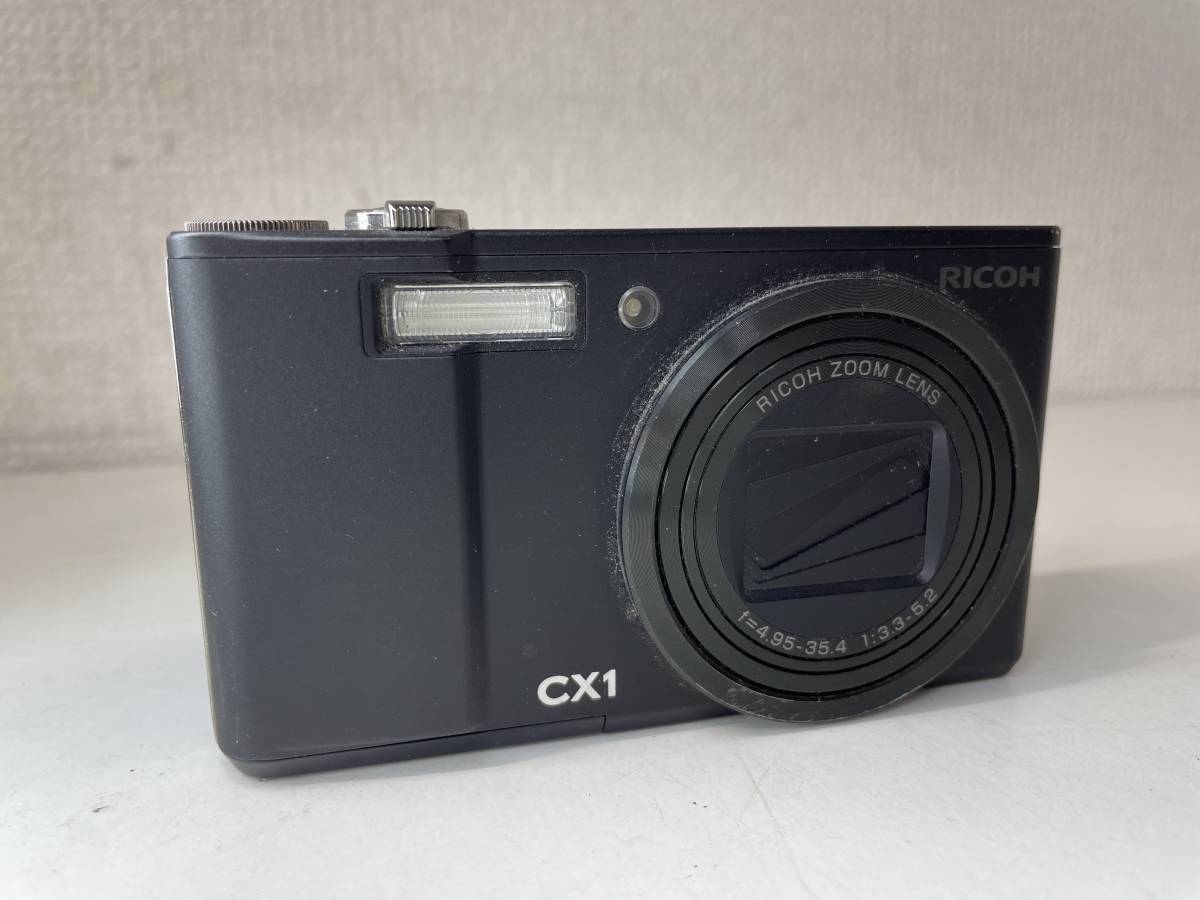 1円 RICOH リコー CX1 デジタルカメラ 中古美品 充電器無し 美品 稼働未確認 _画像2