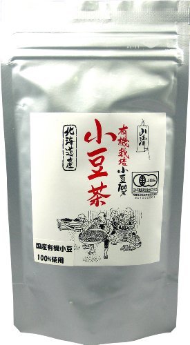 山清 北海道産有機栽培小豆100% 小豆茶 120g_画像1