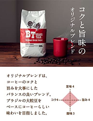 ビーンズトーク オリジナルブレンド コーヒー (豆のまま, 2kg)_画像2