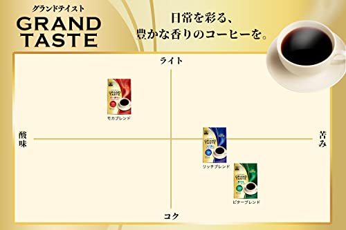 キーコーヒー 粉末 グランドテイスト コク深いリッチブレンド 1000g_画像3