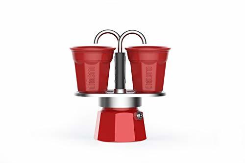 Bialetti (ビアレッティ) ミニエキスプレス 2カップ用 直火式/エスプレッソカップ付（コーヒーメーカー エスプレッソメーカー
