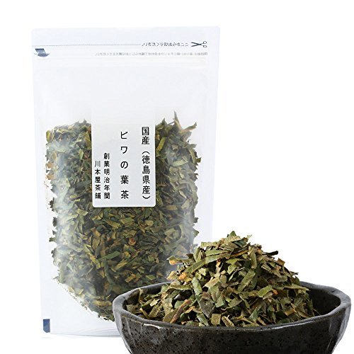 国産 徳島県産 ビワの葉茶 (びわの葉) 川本屋茶舗 (50g×1袋)_画像1