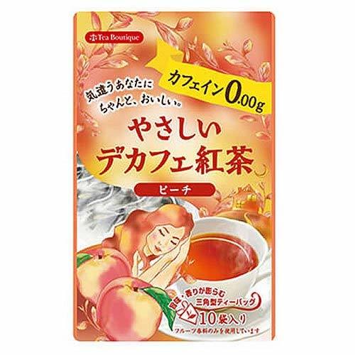 日本緑茶センター ティーブティック やさしいデカフェ紅茶 ノンカフェイン フルーツシリーズ_画像2