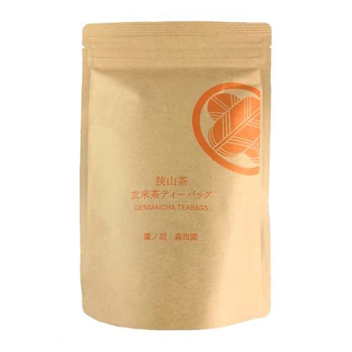 狭山茶 玄米茶 ティーバッグ ティーパック (3ｇ×20包) 国産茶葉のみを使用 狭山茶 鷹ノ羽 森田園 国産 自園_画像1