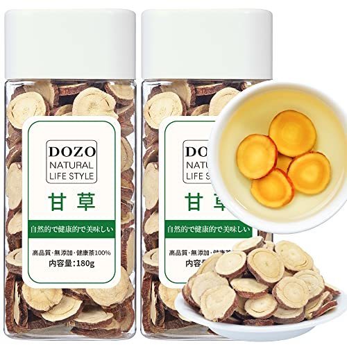 DOZO カンゾウ 甘草大片360g（180g*2）甘 草 甘草 茶 特?甘草茶 甘草湯 甘草片 無添加 食材を料理する_画像1