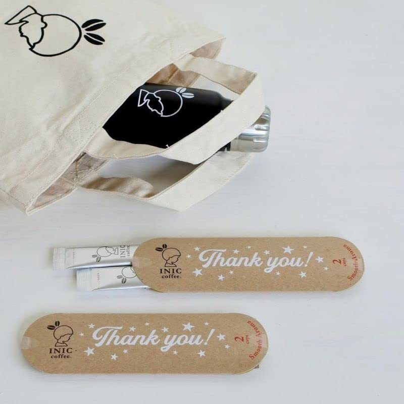 INIC coffee Thank you! smooth aroma 2 pcs insertion .[ powder coffee. highest peak ][ small gift ]