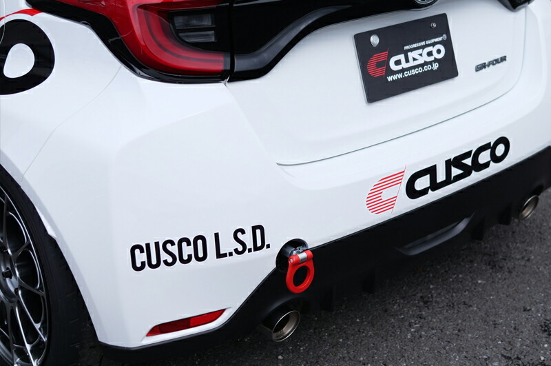CUSCO クスコ 可倒式牽引フック リヤ GRヤリス GXPA16 2020年09月～ G16E-GTS 1.6 4WD 6MT_画像2