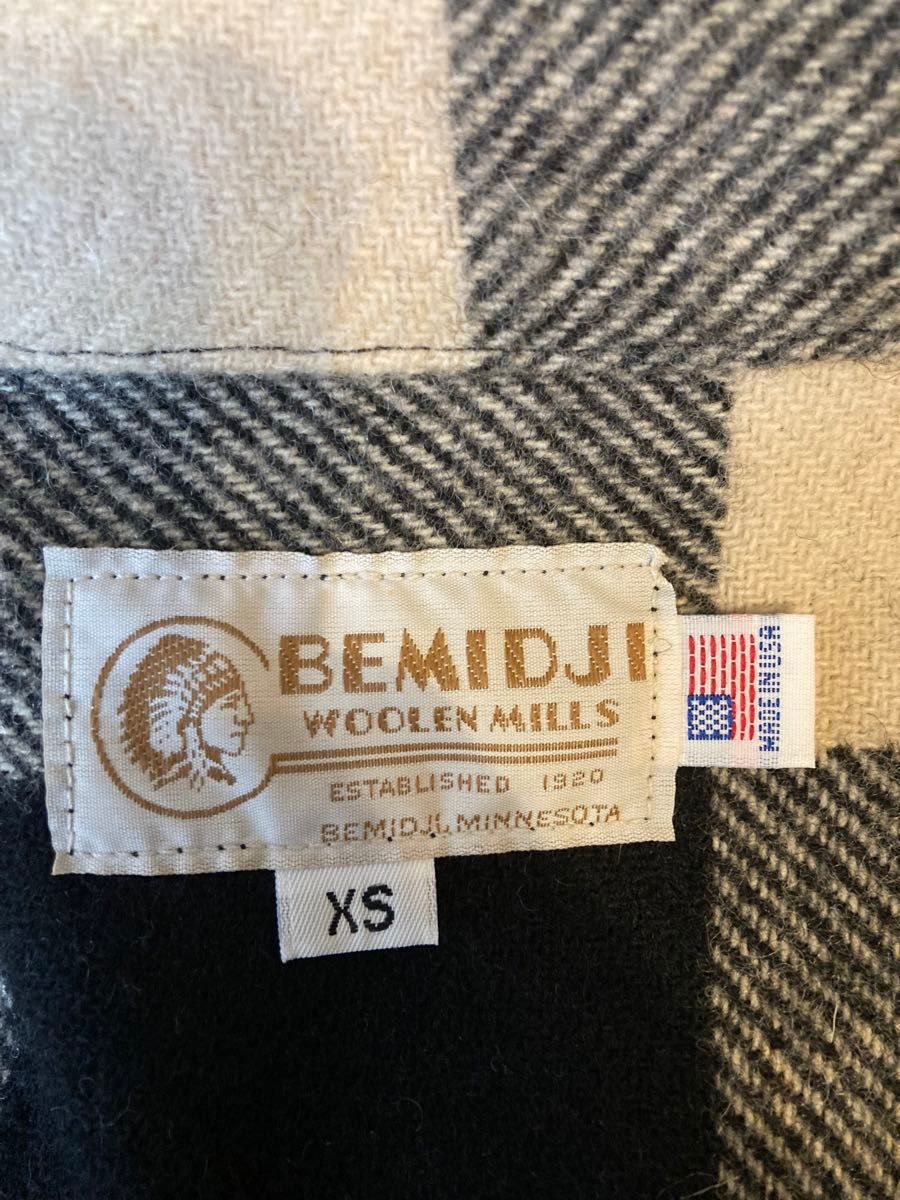 即日発送【美品】ベミジ　BEMIDJI WOOLEN MILLS  ウールジャケット 