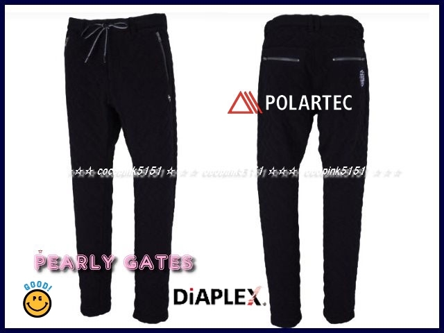 正規本物!パーリーゲイツ☆高機能!POLARTEC×DiAPLEX☆裾リブ 正規本物!パーリーゲイツ☆高機能!POLARTEC×DiAPLEX☆裾リブ