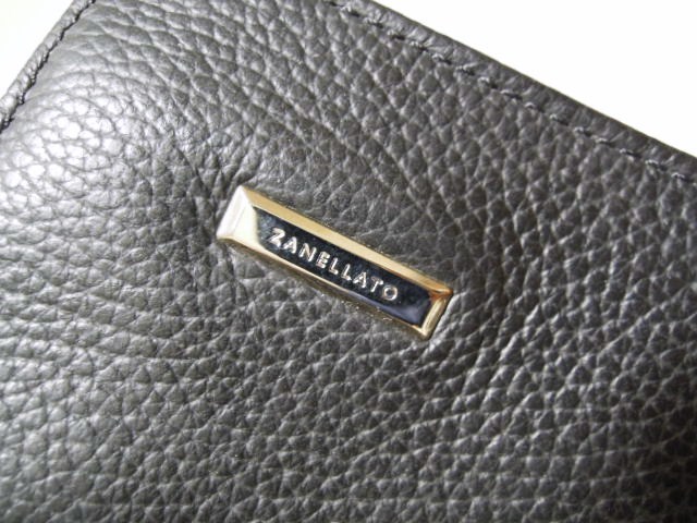 ZANELLATO●ザネラート●定価39000円＋税●クラッチバッグ●セカンドバッグ●ZA34●ART36152●NENO ネノ●カーフレザー●ブラック●美品_画像6