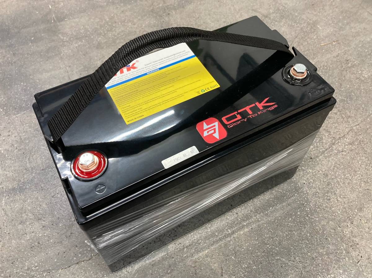 [ new goods ] GTK company manufactured / 2024 year newest model lithium ion battery 24V 100AH * height performance with charger . inspection )Lifepo4lichi Be Evo ru Tec shortage of stock popular 