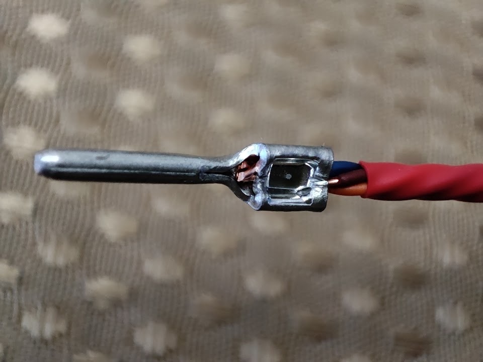  speaker cable 6m×2 both edge stick terminal (nichif made ) processing has processed 