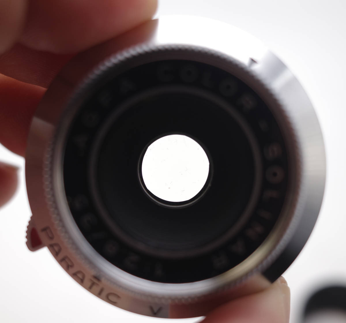 67 modified lens Agfa Color-Solinar, 1:2,8/35mm C mount lens 