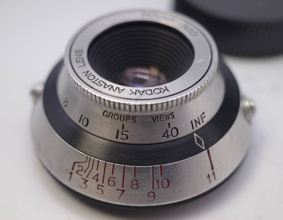 20　美品　改造レンズ　Kodak Anaston, 1:4,5/50mm　M42用　コダックアナストン　アダプター付　富士フィルムミラーレス（Xマウント）用_画像2