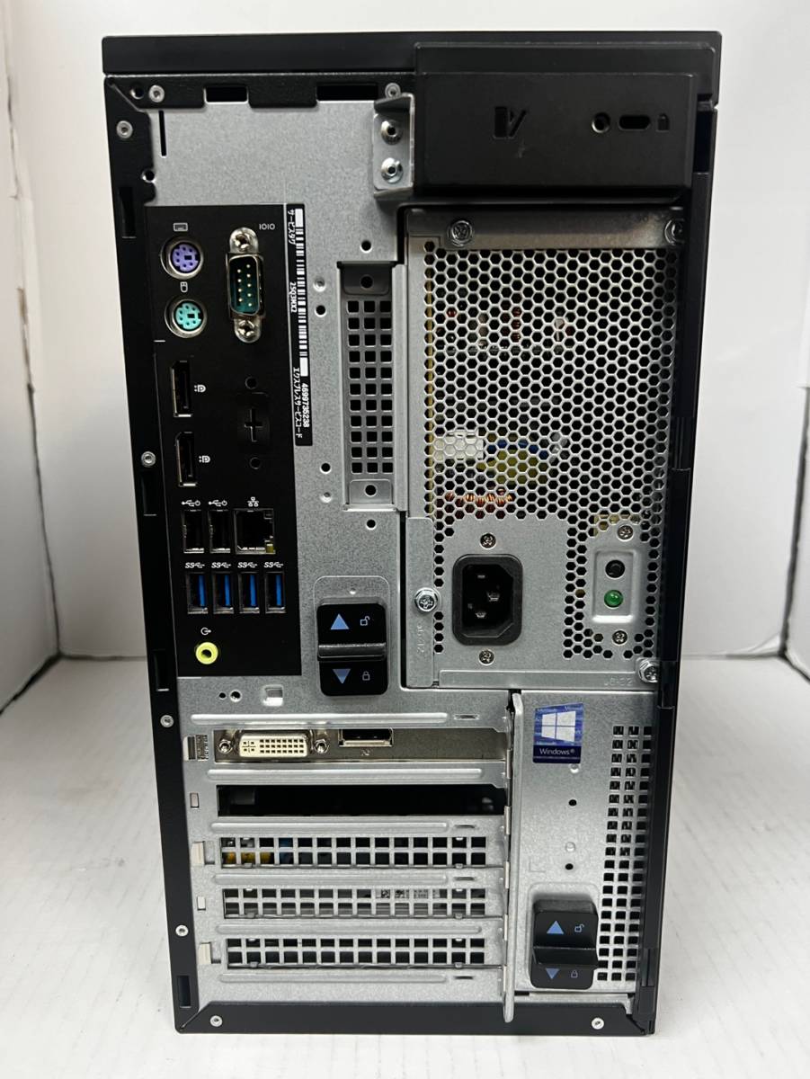 ★DELL PRECISION TOWER 3630 Xeon E-2124G CPU 3.40GHz 16GB Nvme SSD256GB HDD1TB Windows11 Pro for Workstations★動作保証★1222_画像3