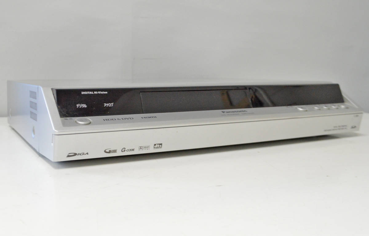 DVD/HDD再生 リモコン操作OK パナソニック DVD/HDDレコーダー DIGA DMR-EX100 B-cas/2005年製 現状扱い ys999_画像3