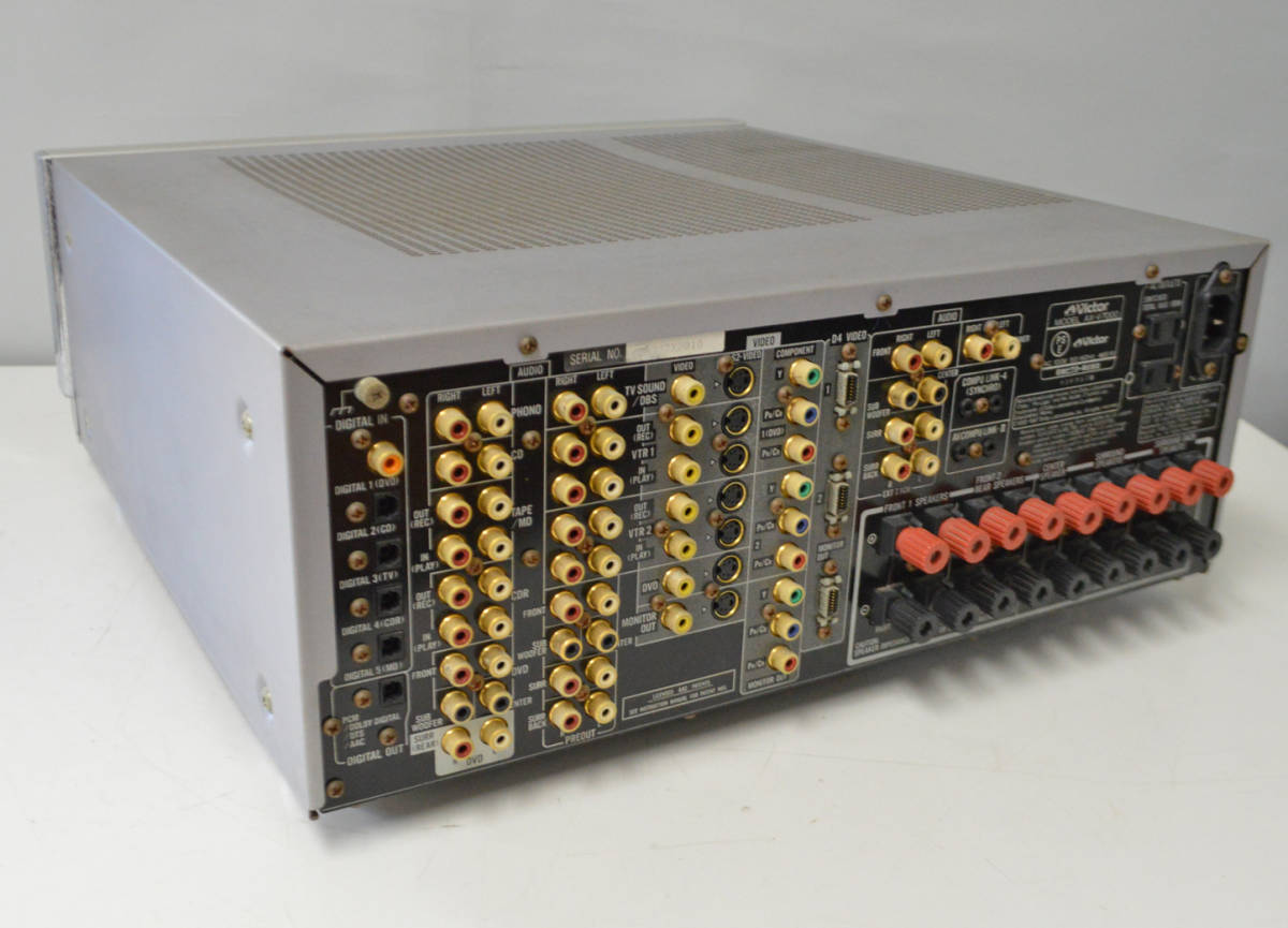 出音/映像再生確認 Victor ビクター AX-V7000 AVアンプ プリメインアンプ 現状品 ys002_画像7