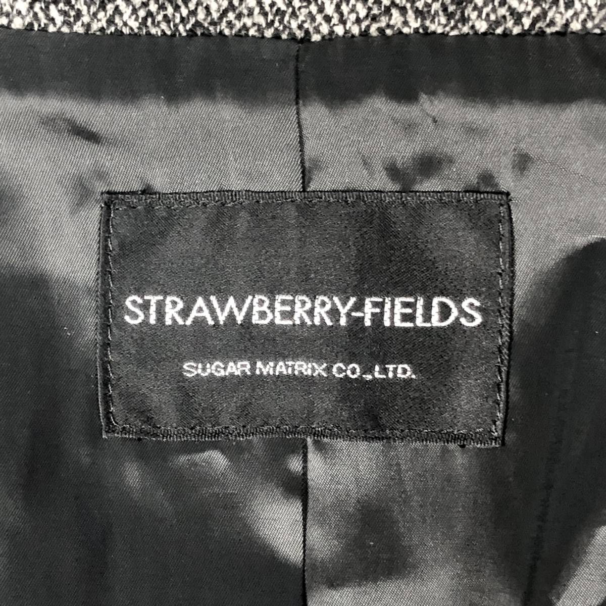 *STRAWBERRY-FIEDLS* size 2(M size corresponding ) strawberry field lady's black black setup skirt 7 minute sleeve J091