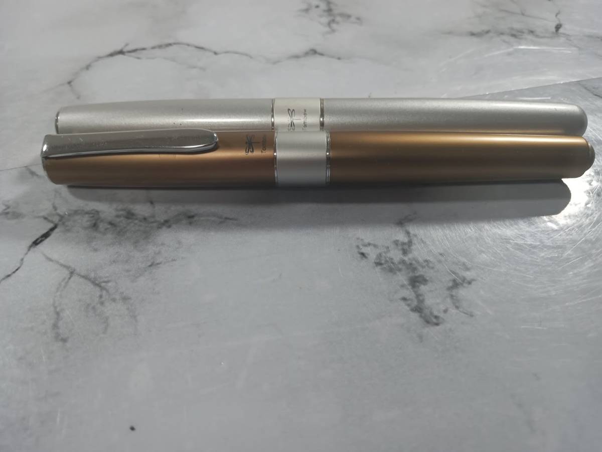 トンボ鉛筆　100周年記念　ボールペン　シャープペン　ゴールド　シルバー　セット_画像5