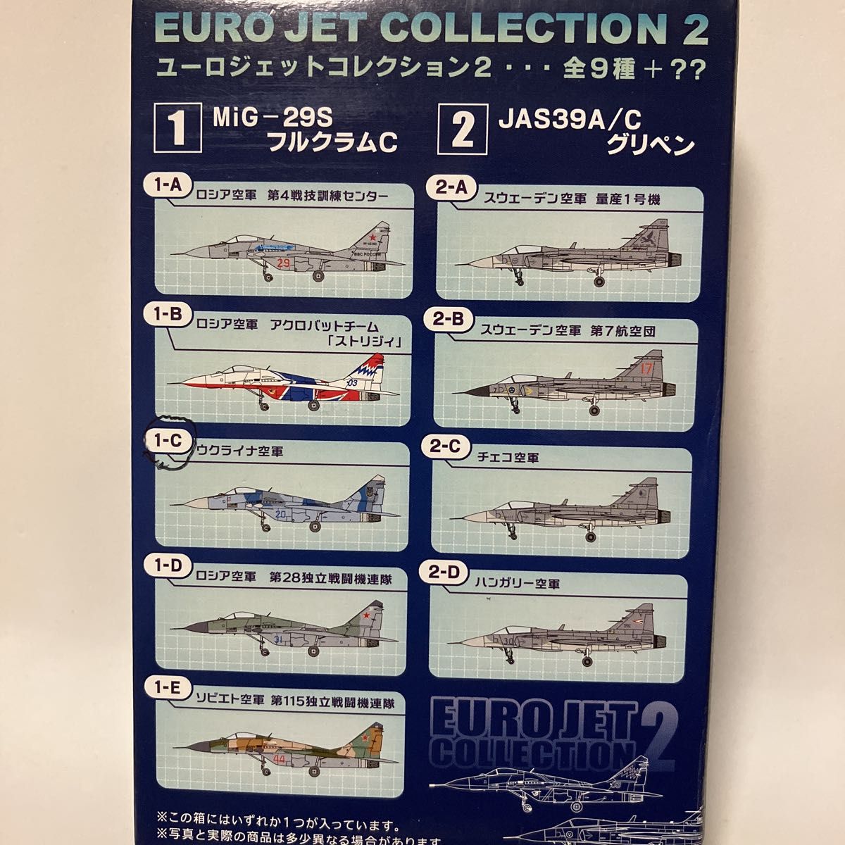 1/144 MiG-29S フルクラムC ウクライナ空軍 /トルクメニスタン空軍 選択可 ユーロジェットコレクション2 エフトイズ