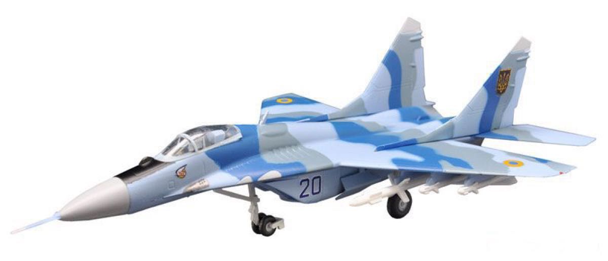 1/144 MiG-29S フルクラムC ウクライナ空軍 /トルクメニスタン空軍 選択可 ユーロジェットコレクション2 エフトイズ