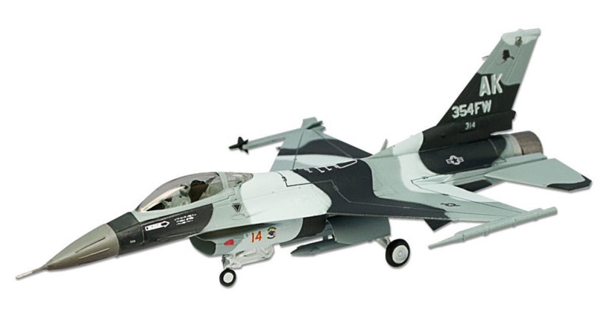 1/144 F-16C Block30 #4 アメリカ空軍 第354戦闘航空団 第18アグレッサー部隊 ハイスペックシリーズ1