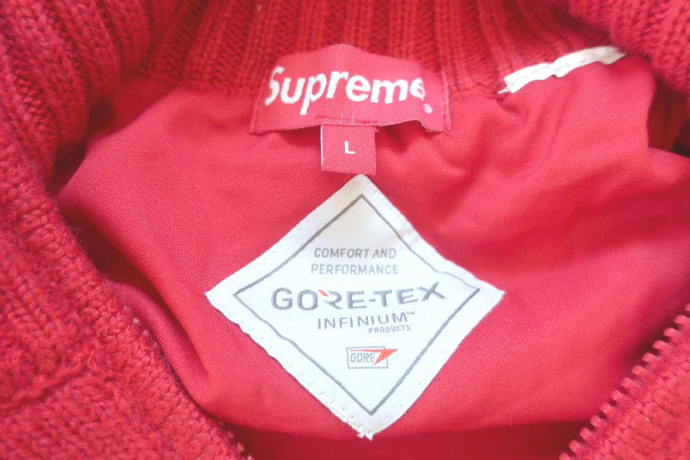 (L)Supreme Chullo Windowstopper Zip Up Sweaterシュプリームウインドーストッパージップアアップセーター赤_画像5