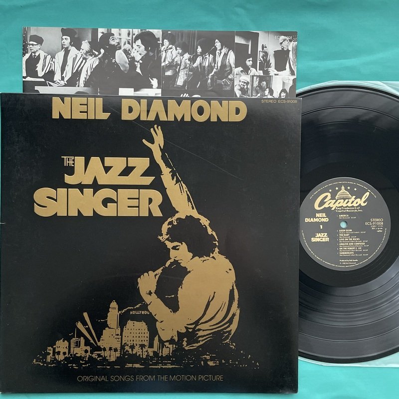 ☆美盤 NEIL DIAMOND / The Jazz Singer OST ECS-91008 LP レコード アナログ盤 【日本盤】 10109F3YK1_画像1