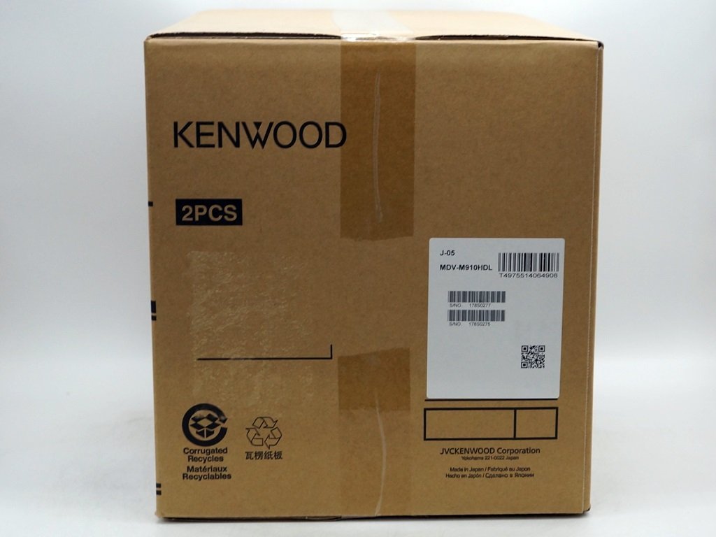 ★1スタ！【未使用品/2台セット】Kenwood ケンウッド MDV-M910HDL 9V型 彩速 カーナビ Mシリーズ 大画面モデル m5-34239 m_e_画像3