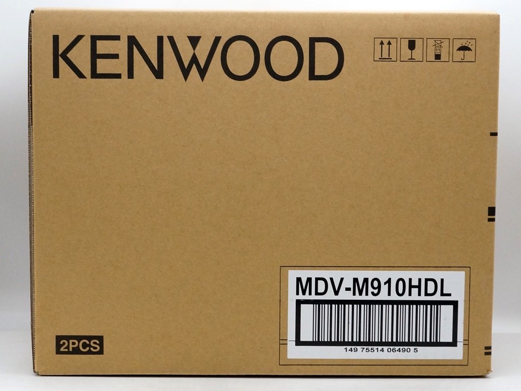 ★1スタ！【未使用品/2台セット】Kenwood ケンウッド MDV-M910HDL 9V型 彩速 カーナビ Mシリーズ 大画面モデル m5-34754 m_e_画像1