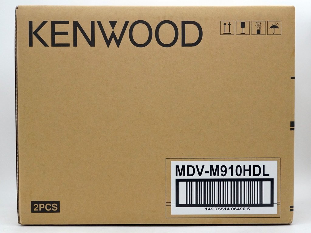 ★1スタ！【未使用品/2台セット】Kenwood ケンウッド MDV-M910HDL 9V型 彩速 カーナビ Mシリーズ 大画面モデル m5-34755 m_e_画像2