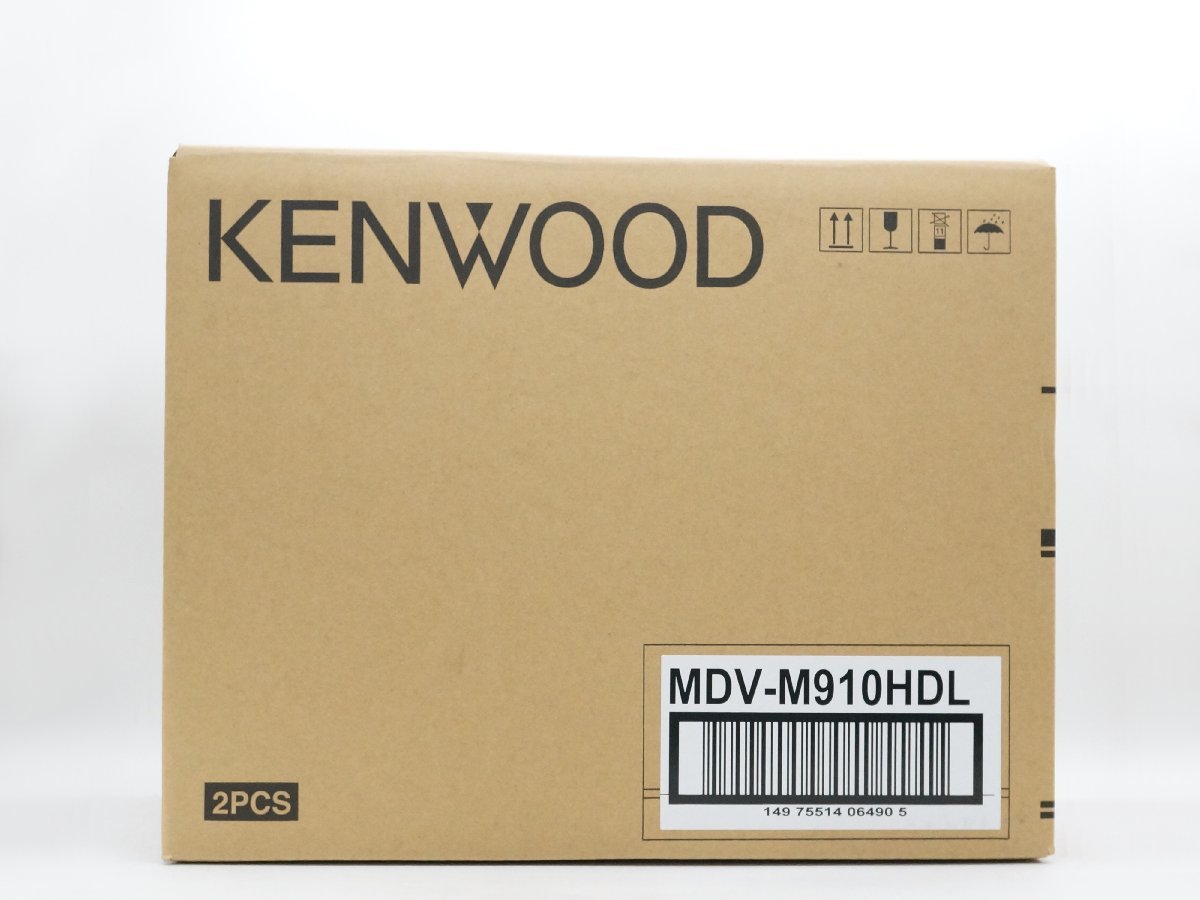 ★1スタ！【未使用品/2台セット】Kenwood ケンウッド MDV-M910HDL 9V型 彩速 カーナビ Mシリーズ 大画面モデル m5-34333 m_e_画像3