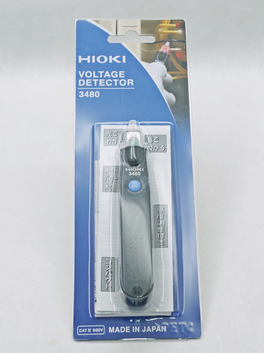 ☆【未使用品】HIOKI(日置電機) 3480 VOLTEGE DETECTOR 検電器 k_z 23-4992-2_画像1