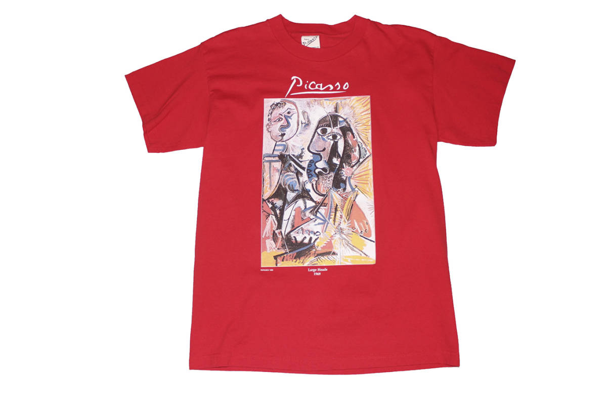 PICASSO TEE SIZE L MADE IN USA ピカソ Tシャツ_画像1
