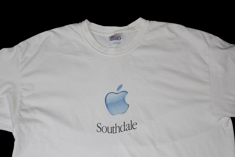 APPLE SOUTHDALE TEE XL アップル Tシャツ_画像2