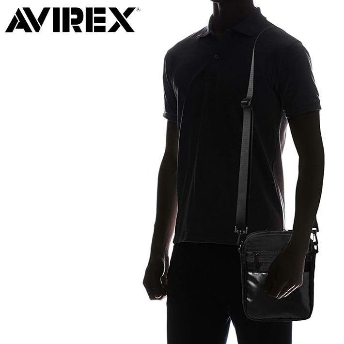 AVIREX ショルダーバッグ サコッシュ メンズ 7987210 アヴィレックス ブランド 正規品 アビレックス AX2004 クロ 新品 1円 スタート_画像3