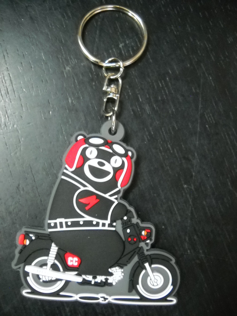 ★送料無料 携帯ストラップ キーホルダー ホンダ純正くまもん クロスカブ KUMAMON×CROSS CUB AA06 JA60 キー ホルダー キズ予防アイテム★_画像2