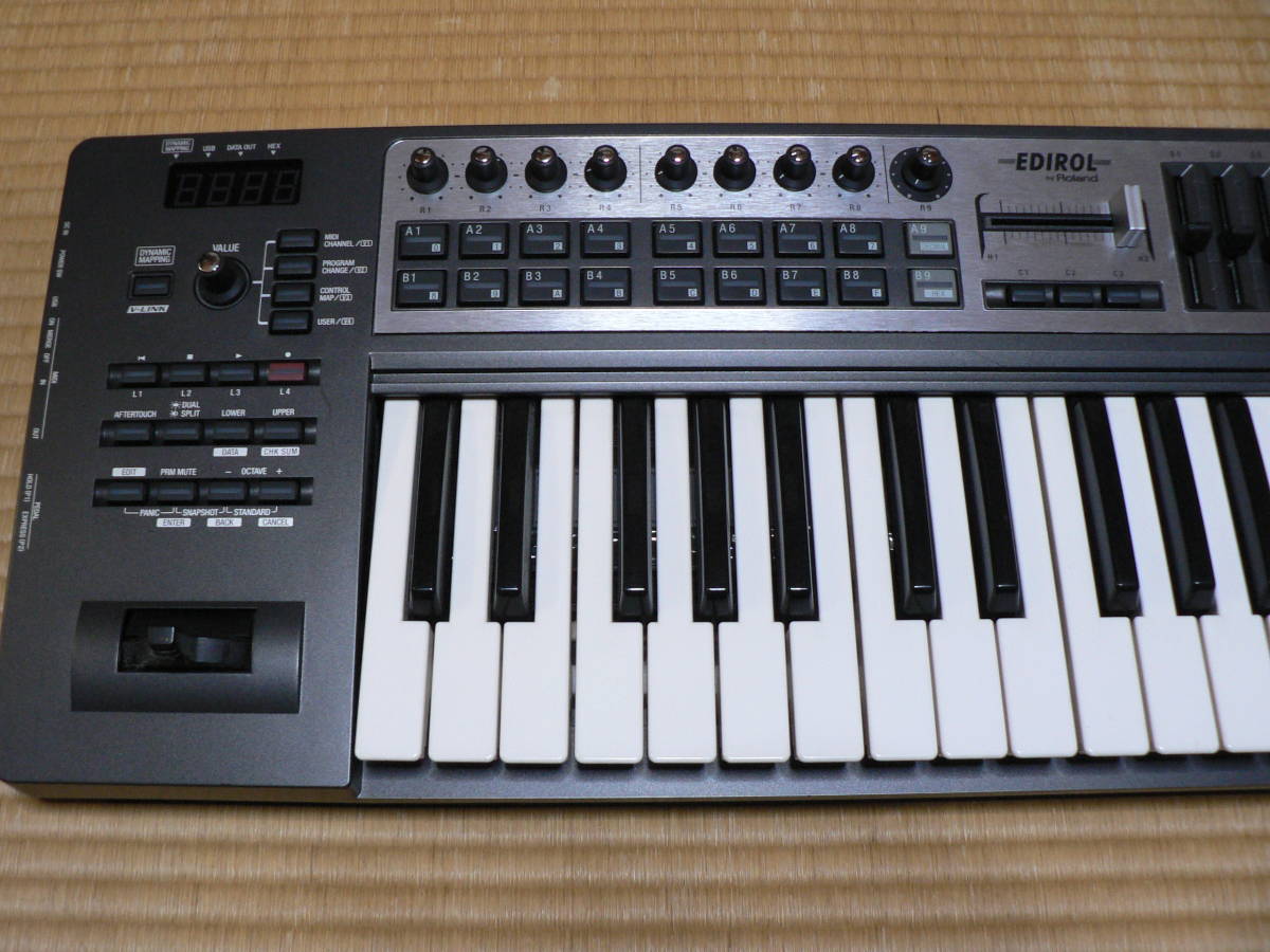 ROLAND MIDIキーボード PCR-500 ジャンク_画像3